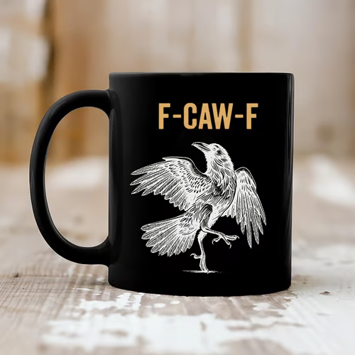 F-Caw-F Sjov Høne Kaffekop
