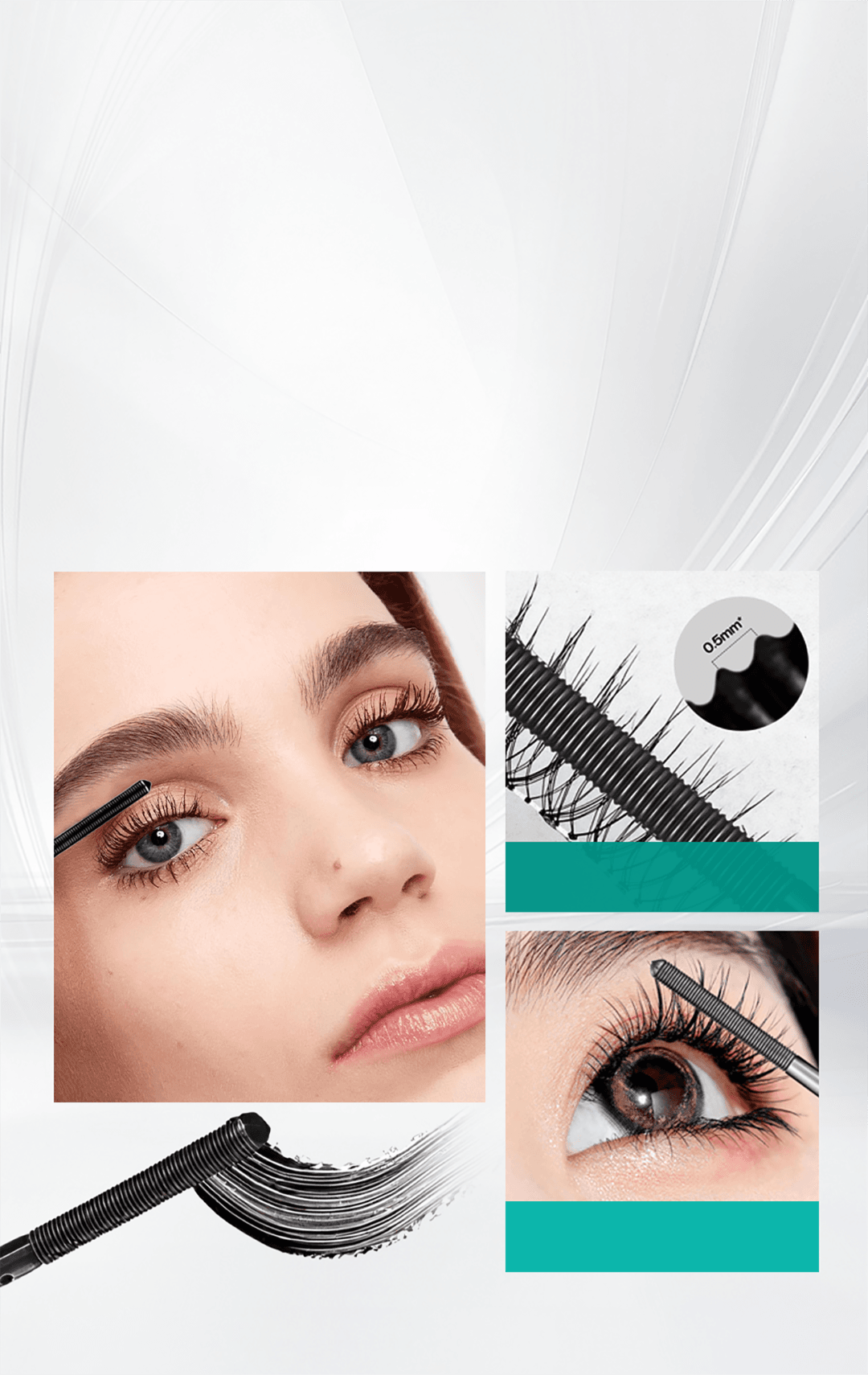 Lange, Fyldige Vipper Mascara