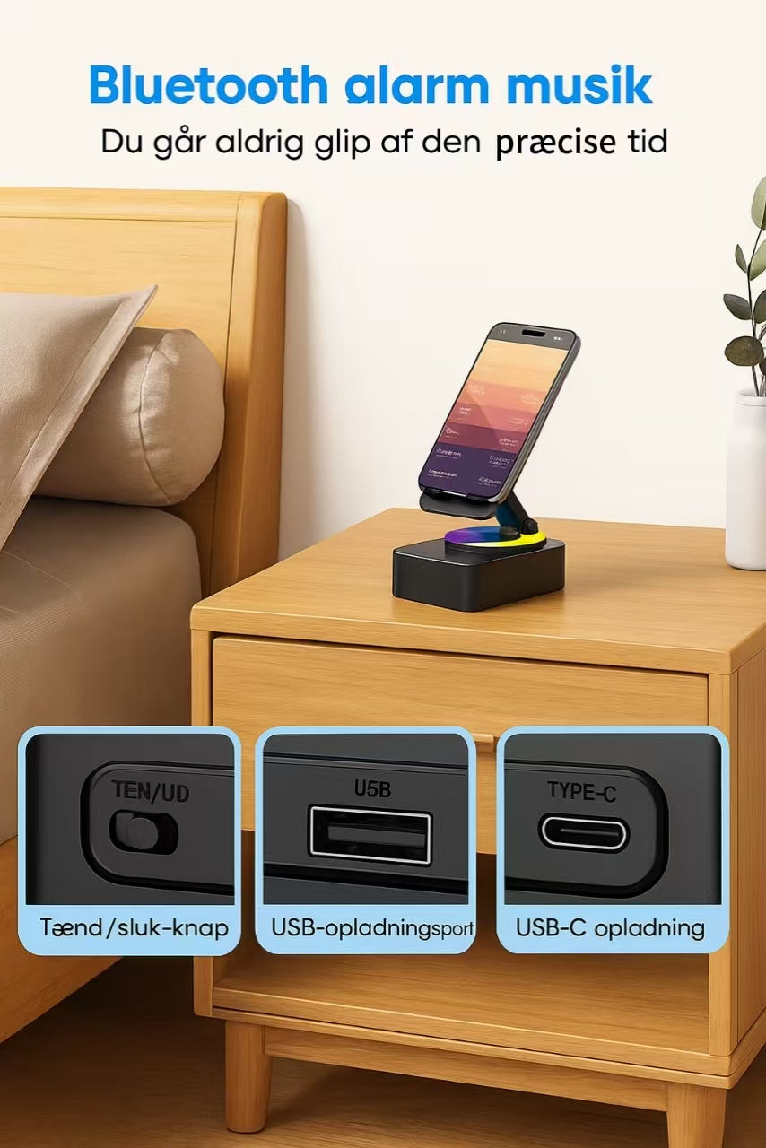 5-i-1 Bluetooth-højttaler & telefonholder