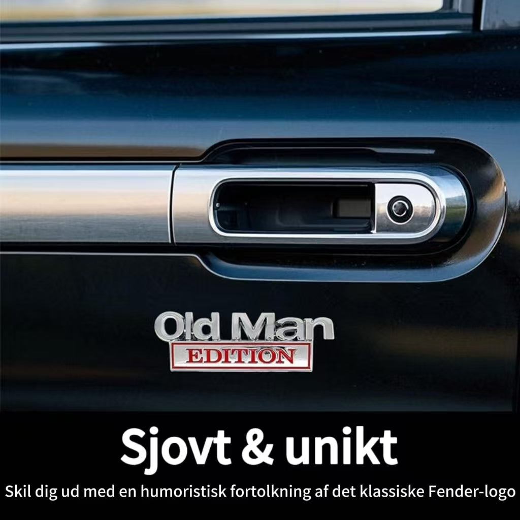 Bil-emblem – romantisk design til mænd