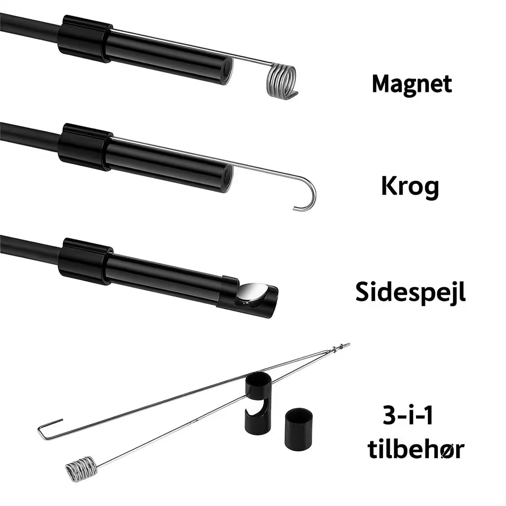 3-i-1 endoskop