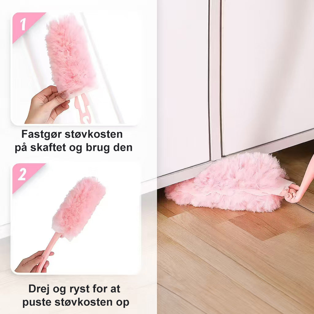 Sammenklappelig & Vaskbar Støvkost til Overfladerengøring
