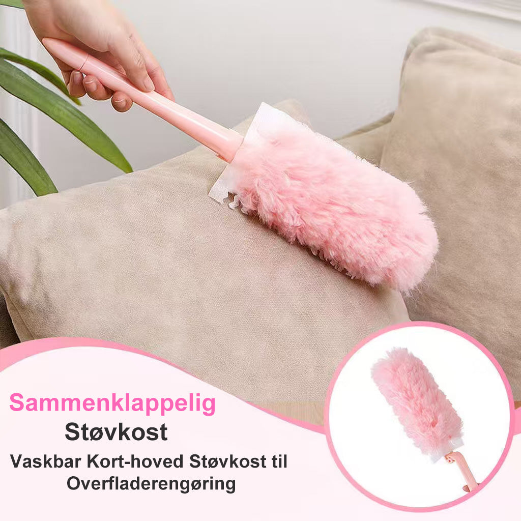 Sammenklappelig & Vaskbar Støvkost til Overfladerengøring