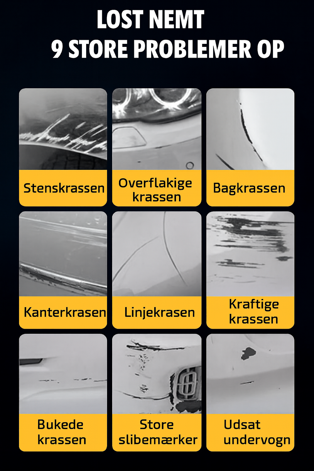 Ridsefjernende Spray til Billak – Universal til Alle Farver
