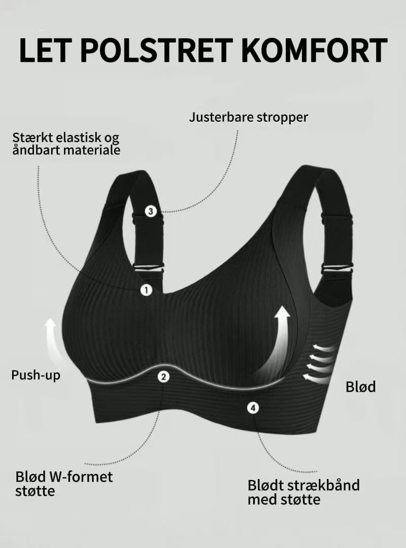 Bøjlefri Push-Up BH