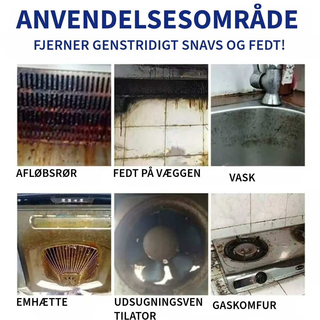Magisk universalrengøringsmiddel
