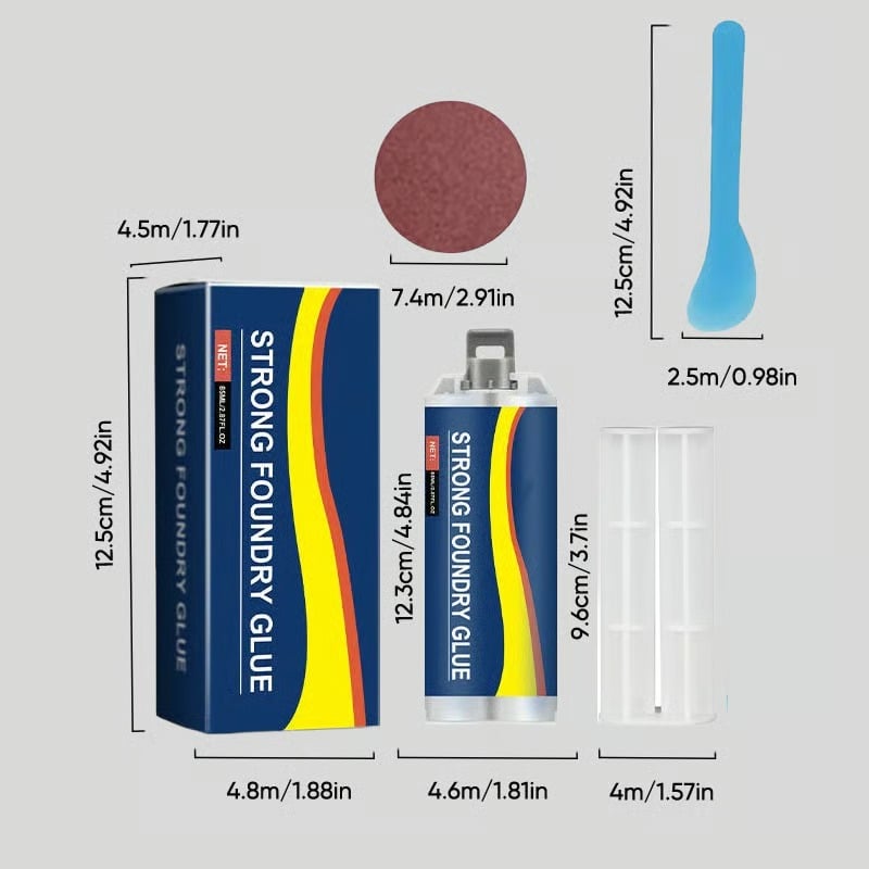 Professionellt metallreparationslim