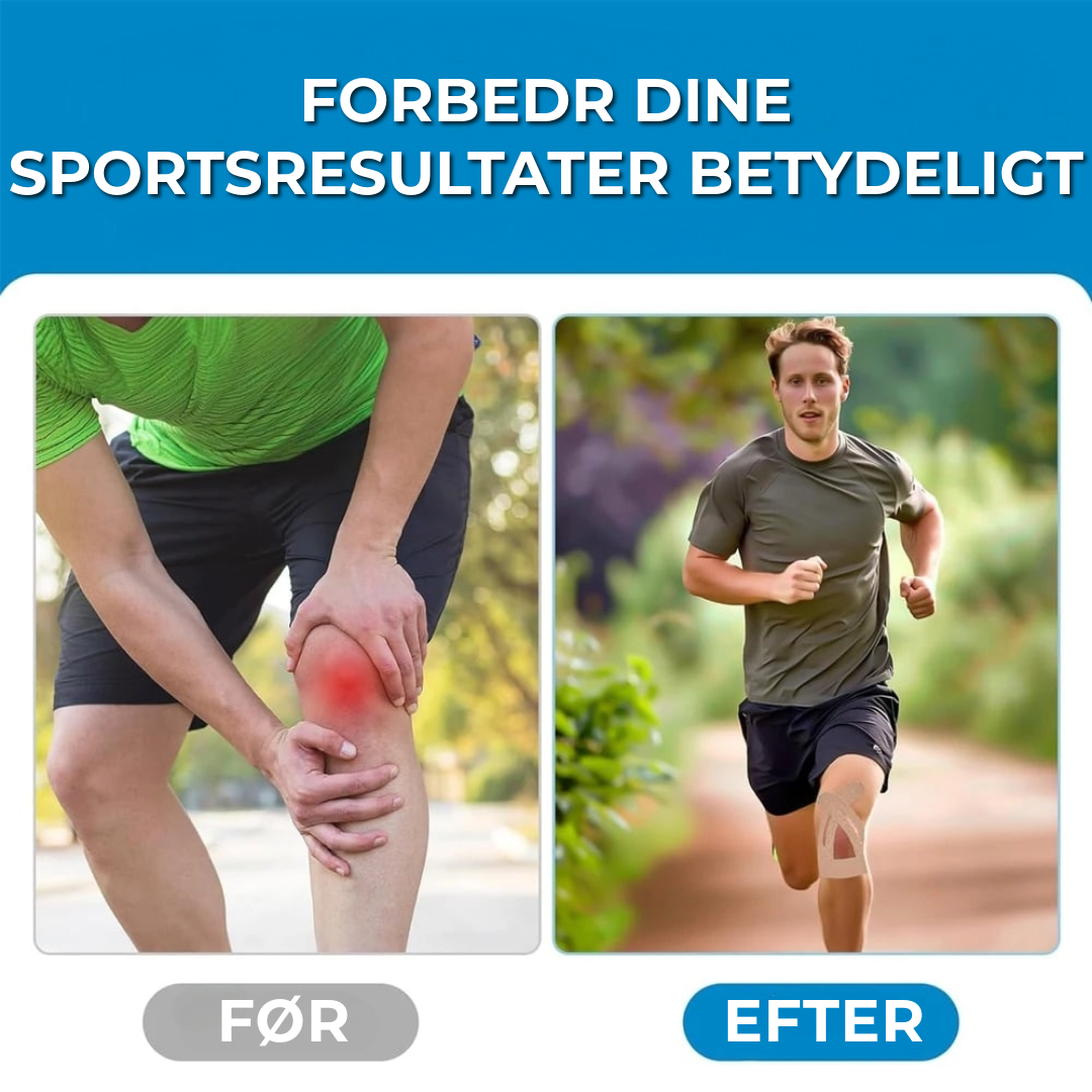 Professionel Knætejp | 10 Stykker