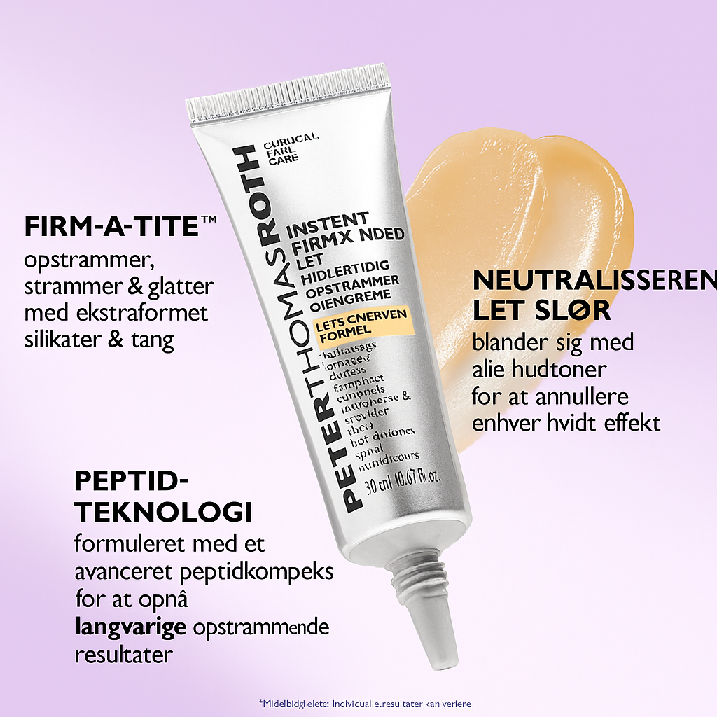 Peter Thomas Roth Instant FirmX – Øjeblikkelig, Midlertidig Øjenopstrammer