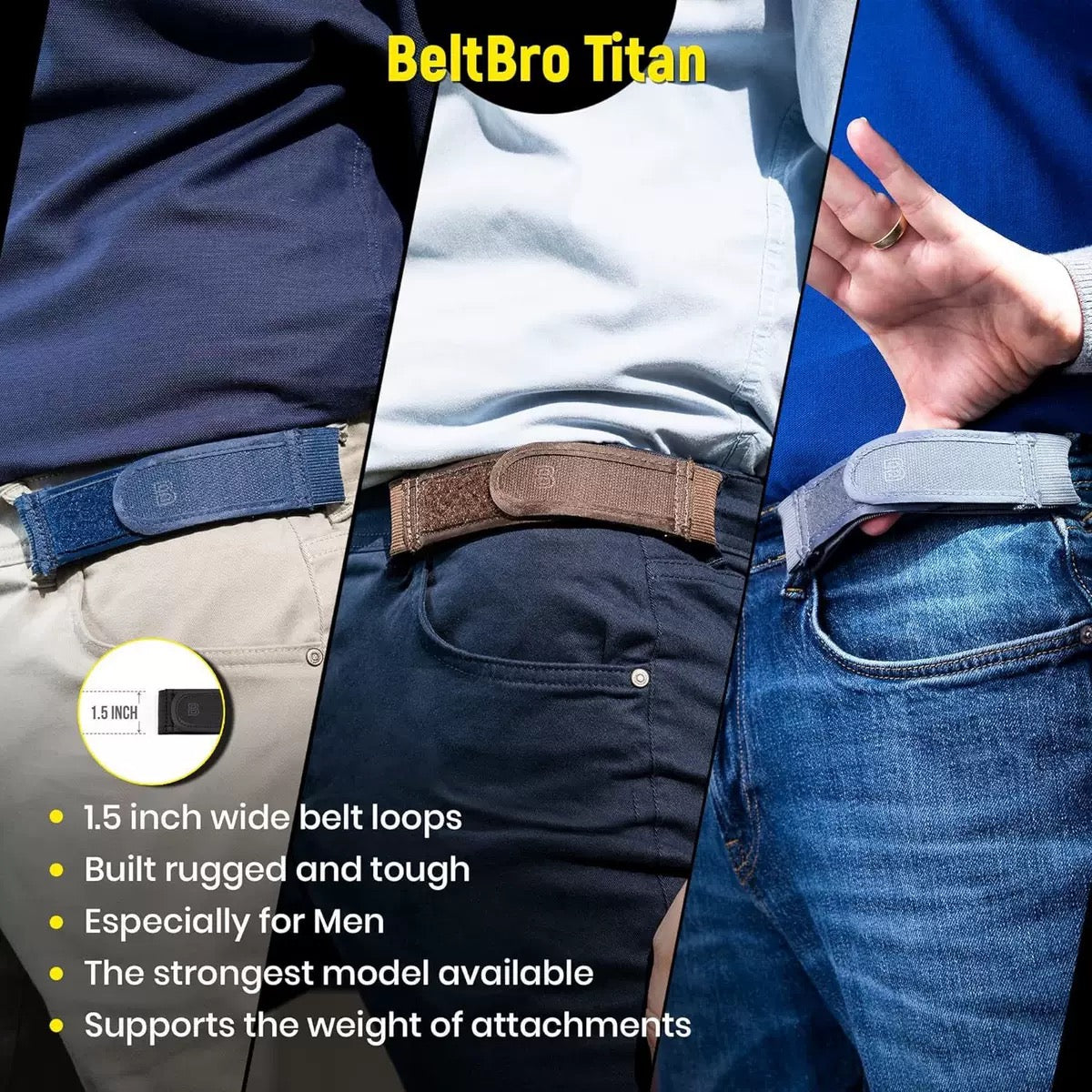 BeltPro Gesploze Riem – Voor Ultiem Draagcomfort
