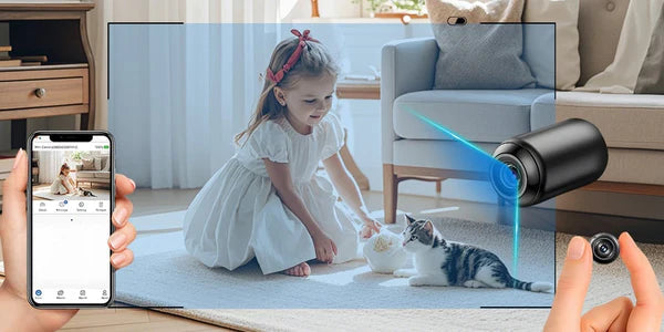 Mini trådlös säkerhetskamera