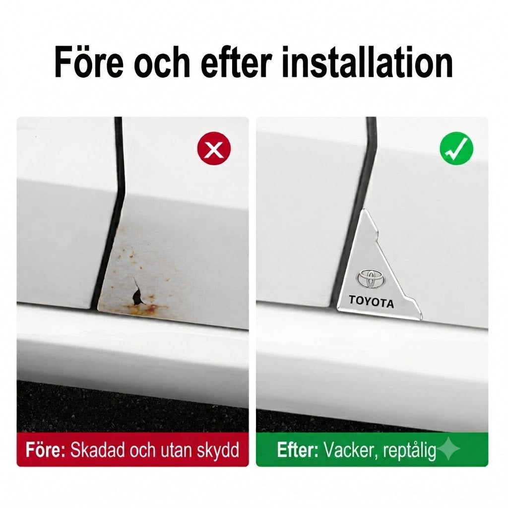 đ Hörnskydd för bildörr (Set med 4)