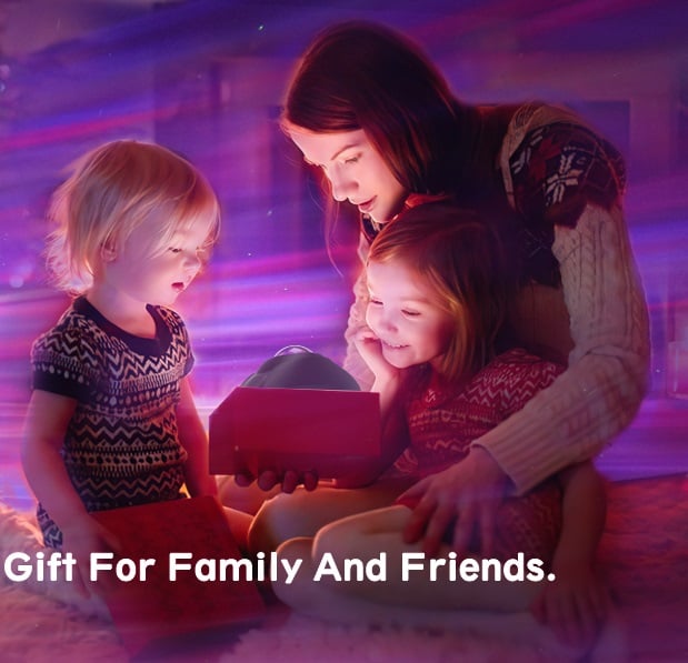 2-in-1 Noorderlicht & Sterrenhemel Projector