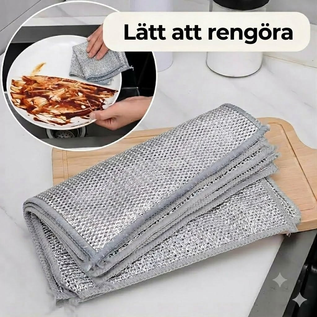 Diskdukar i ståltråd (10-pack)