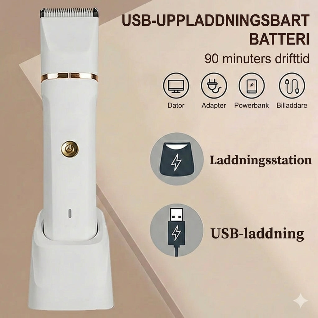 3-i-1 intimtrimmer