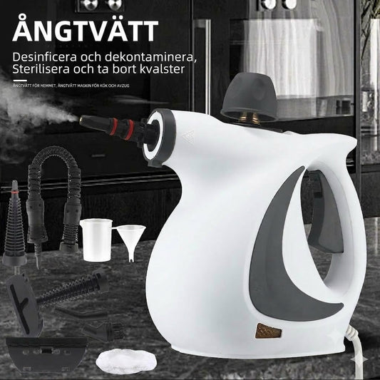 Ångtvätt – kraftfull handhållen ångrengörare för djuprengöring.