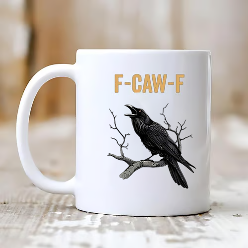 F-Caw-F grappige kippenmok