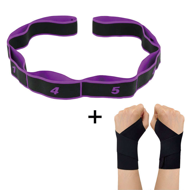 Långt motståndsband – yogaband för pilates och stretching (träningsband)