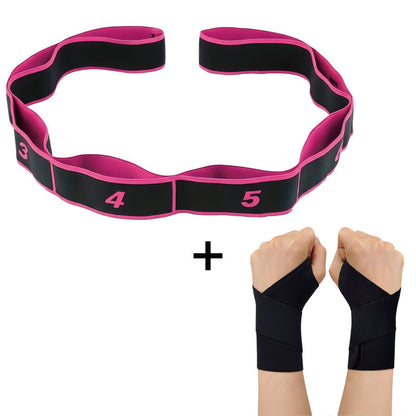 Långt motståndsband – yogaband för pilates och stretching (träningsband)