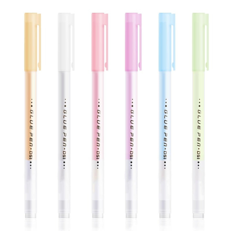Limpenna med fin spets – precisions lim för scrapbooking och korttillverkning (6-pack)
