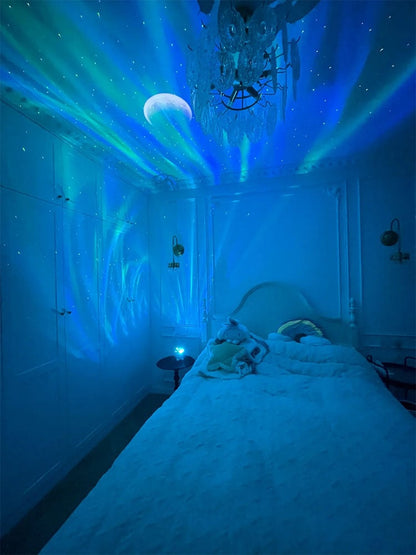 2-in-1 Noorderlicht & Sterrenhemel Projector