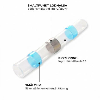 Lödskarvset - vattentät krympslang med lödring