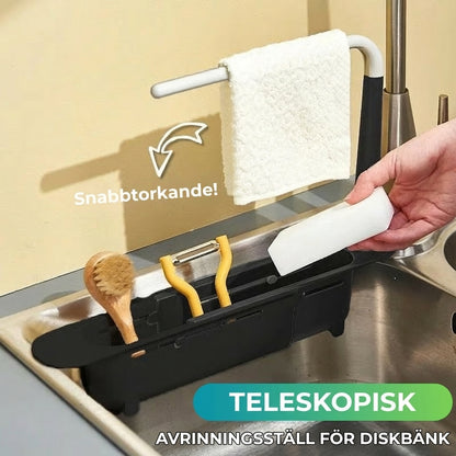 Utdragbar diskbänksförvaring