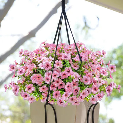 UV-beständiga konstgjorda blommor - 4-pack