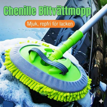Teleskopisk biltvättsmopp