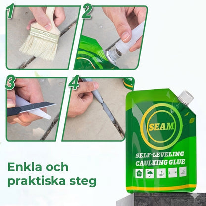 Mångsidigt reparationslim för fogar i golv och väggar