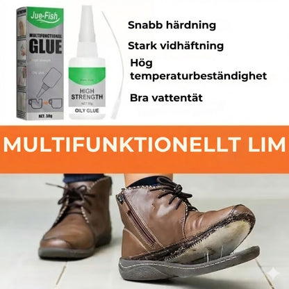 Superstarkt universallim – för plast, trä och keramik (transparent)