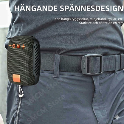 Bluetooth-högtalare för cykel – vattentät cykelhögtalare med robust fäste (stötsäker och handsfree-samtal)