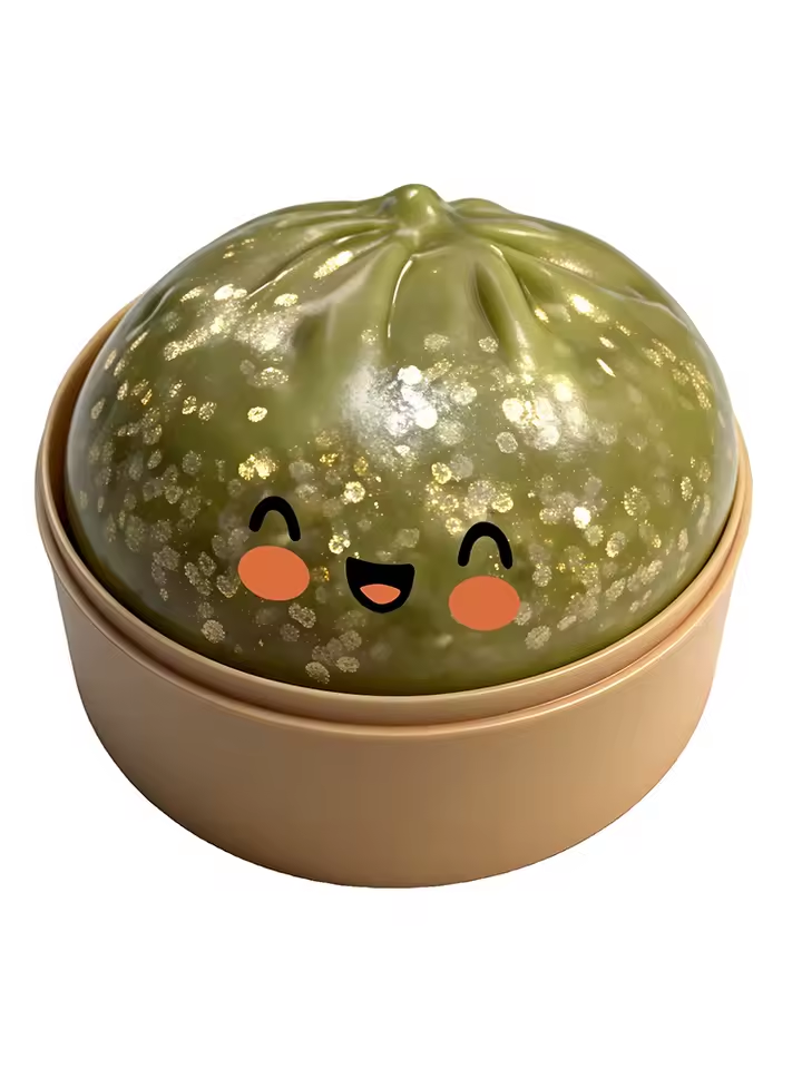 ✨Realistisk klämleksak (squishy) i form av en bao-bulle