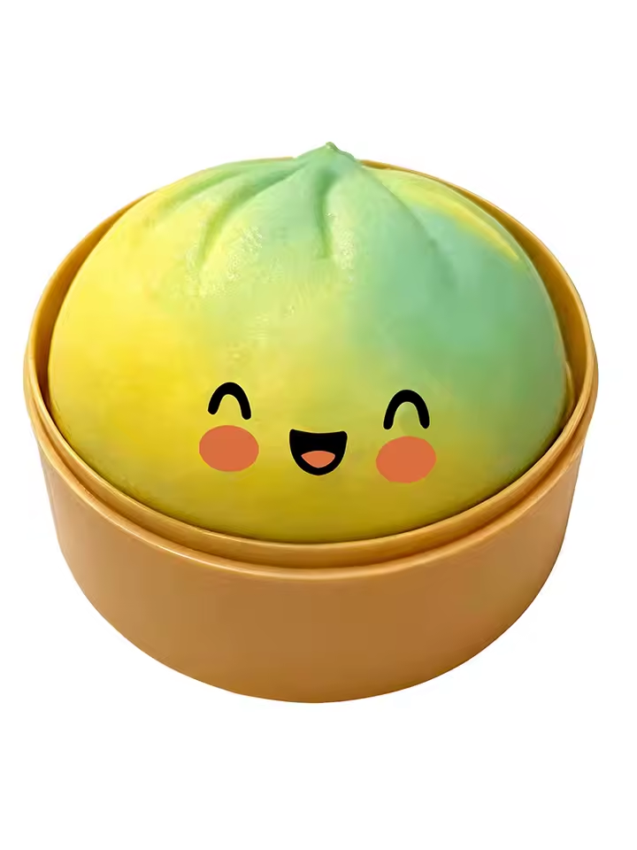 ✨Realistisk klämleksak (squishy) i form av en bao-bulle