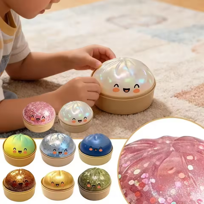 ✨Realistisk klämleksak (squishy) i form av en bao-bulle