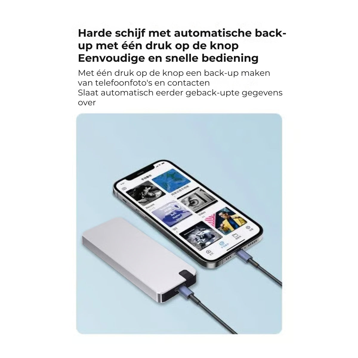 Snelle Externe SSD (USB 3.0)