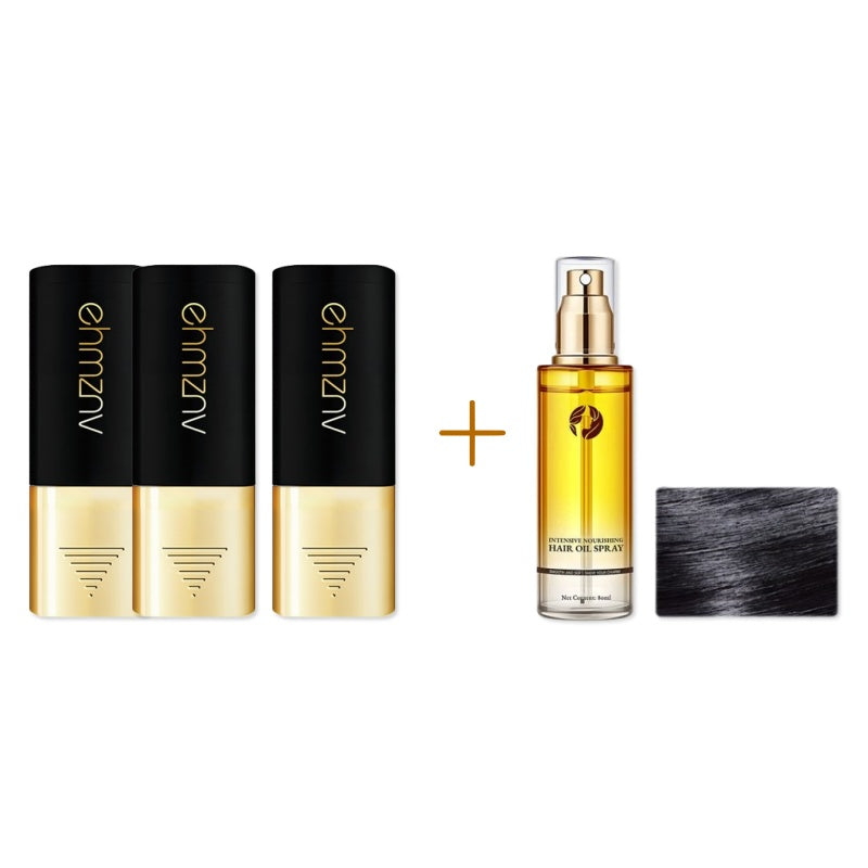 Utväxtkam-set – tillfällig hårfärg för grått hår och utväxt (omedelbar effekt)