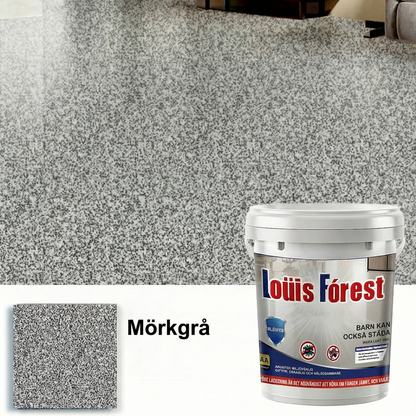 Epoxigolv med marmoreffekt – högblankt golvläggningsset (reptåligt och vattentätt)