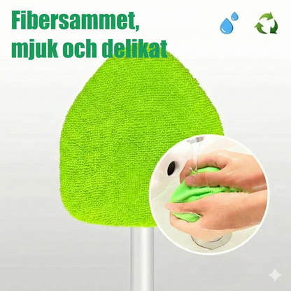 Teleskopiskt fönsterskrapa set – utdragbart handtag med tvättdel och skrapa