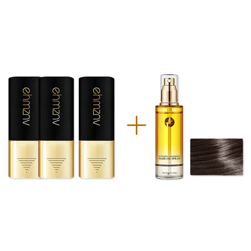 Utväxtkam-set – tillfällig hårfärg för grått hår och utväxt (omedelbar effekt)