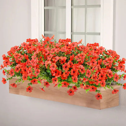 UV-beständiga konstgjorda blommor - 4-pack