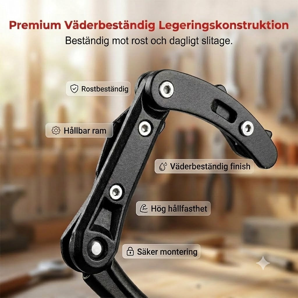 🚲 Justerbart cykelstöd | Passar 24-29 tums cyklar