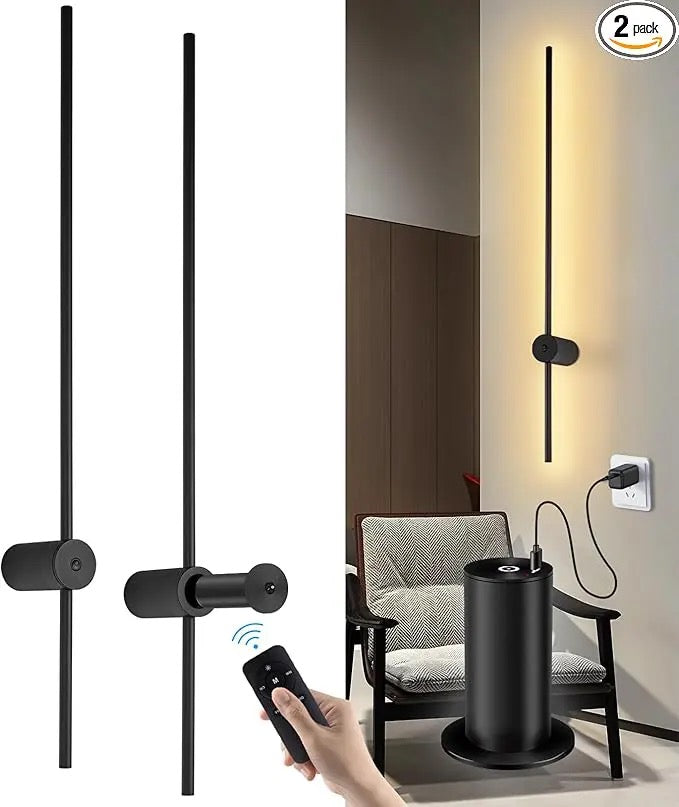 Trådløs Væglampe med Moderne Design