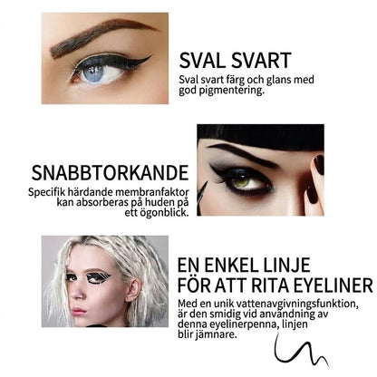 14-delars set med vattenfasta, färgglada gel-eyeliners 👁️🌈✏️