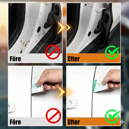 Universell bildörrstätning (5 m) – självhäftande vind- och bullerlist (B-typ)