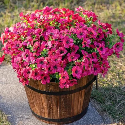 UV-beständiga konstgjorda blommor - 4-pack