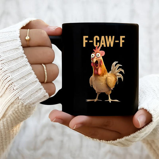 F-Caw-F Sjov Høne Kaffekop