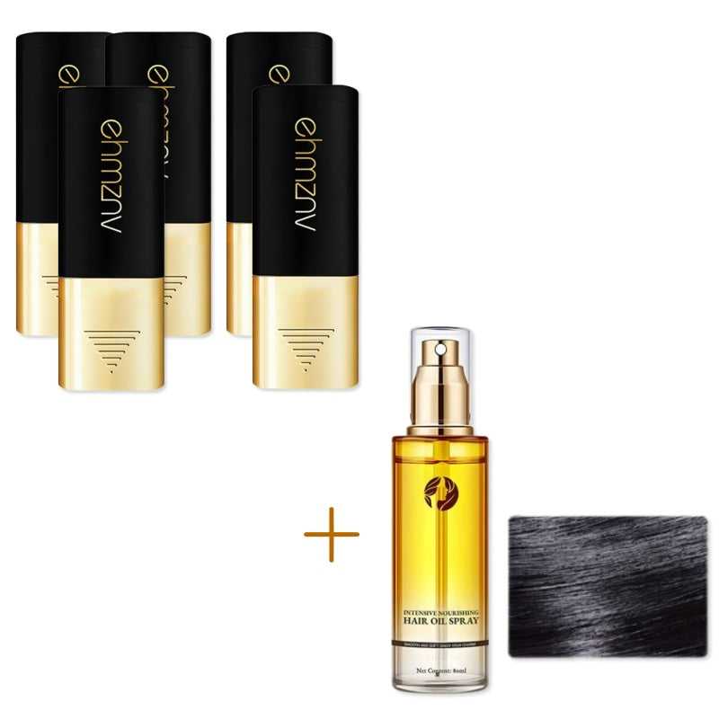 Utväxtkam-set – tillfällig hårfärg för grått hår och utväxt (omedelbar effekt)