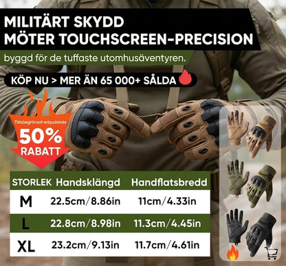 Taktiska helfingerhandskar – skyddande arbetshandskar för utomhusbruk