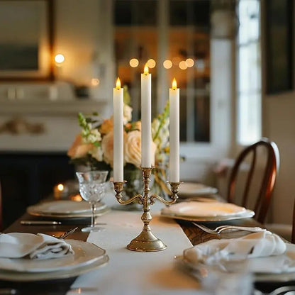 Sfeervolle Oplaadbare LED Kaarsen met Afstandsbediening & Timer